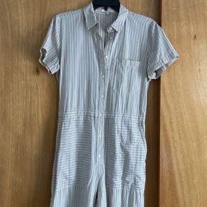 Madewell short sleeve jumpsuit